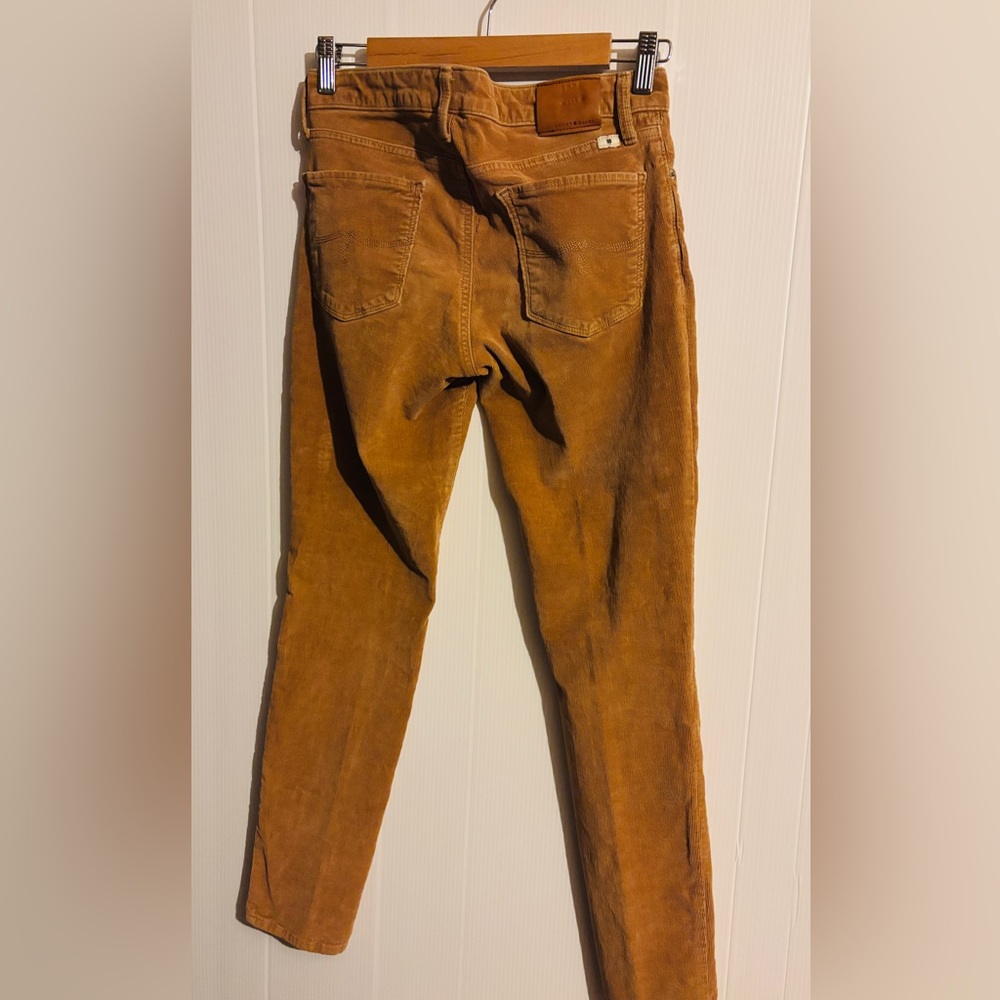Lucky Brand Tan Corduroy Trousers size 2/26 - Picture 4 of 5